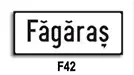 Intrare în localitate