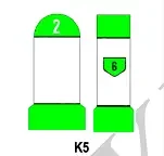 Indicator kilometric pentru drumuri vicinale
