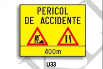 Presemnalizarea unui sector cu circulația alternantă